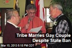 Native Tribe Marries Gay Couple Despite State Ban