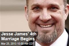 Jesse James&#39; 4th Marriage Begins