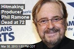 Hitmaking Producer Phil Ramone Dead at 72