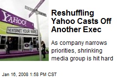 Reshuffling Yahoo Casts Off Another Exec