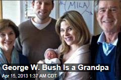Jenna Baby Makes Bush a Grandfather