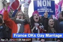 France OKs Gay Marriage