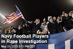 Navy Football Players in Rape Investigation