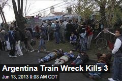 Argentina Train Wreck Kills 3