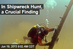 In Shipwreck Hunt, a Crucial Finding