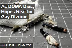 DOMA Death Raises Hopes for Gay Divorce
