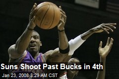 Suns Shoot Past Bucks in 4th