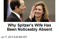 Why Spitzer&#39;s Wife Has Been Noticeably Absent