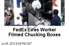 FedEx Fires Worker Filmed Chucking Boxes