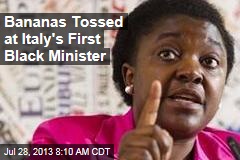 Bananas Tossed at Italy&#39;s First Black Minister