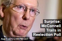 Surprise: McConnell Trails in Reelection Poll