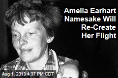 Amelia Earhart Namesake Will Re-Create Her Flight