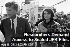 Researchers Demand Access to Sealed JFK Files