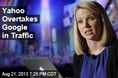 Yahoo Overtakes Google in Traffic