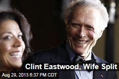Clint Eastwood, Wife Split