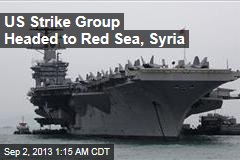 US Strike Group Headed to Red Sea, Syria