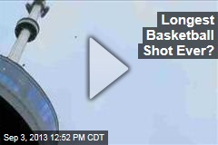 Longest Basketball Shot Ever?