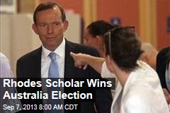 Rhodes Scholar Wins Australia Election