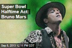 Super Bowl Halftime Act: Bruno Mars