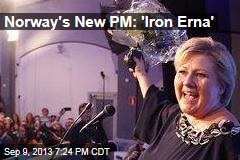 Conservative &#39;Iron Erna&#39; is Norway&#39;s New PM