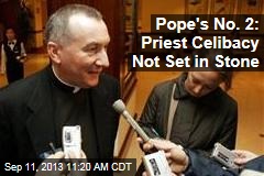 Pope&#39;s No. 2: Priest Celibacy Not Set in Stone