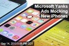 Microsoft Yanks Ads Mocking New iPhones