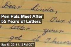 Pen Pals Meet After 55 Years of Letters