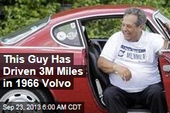 This Guy Has Driven 3M Miles in 1966 Volvo