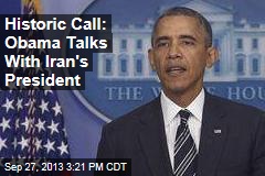 Historic Call: Obama Talks With Iran&#39;s President