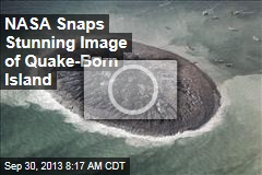 NASA Snaps Stunning Image of Quake-Born Island