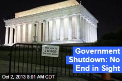 Government Shutdown: No End in Sight