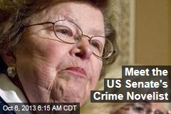 Meet the US Senate&#39;s Crime Novelist