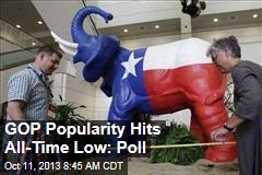 GOP Popularity Hits All-Time Low: Poll