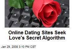 Online Dating Sites Seek Love's Secret Algorithm