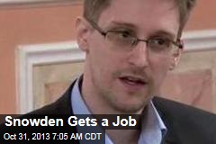 Snowden Gets a Job