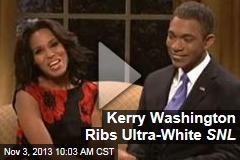 Kerry Washington Ribs Ultra-White SNL