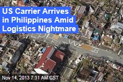 US Carrier Arrives for Typhoon Aid Effort