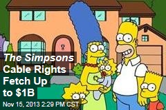 The Simpsons Cable Rights Fetch Up to $1B