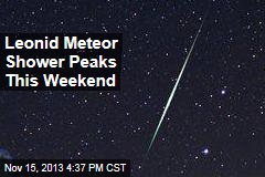 Leonid Meteor Shower Peaks This Weekend