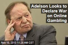 Adelson Looks to Declare War on Online Gambling