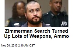 Zimmerman Search Turned Up Lots of Weapons, Ammo