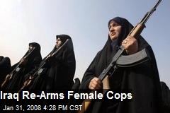 Iraq Re-Arms Female Cops