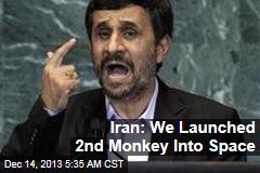 Iran: We Launched 2nd Monkey Into Space