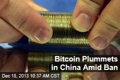 Bitcoin Plummets in China Amid Ban