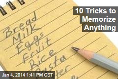 10 Tricks to Memorize Anything