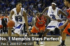 No. 1 Memphis Stays Perfect