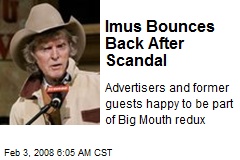 Imus Bounces Back After Scandal
