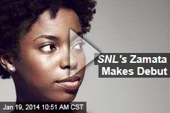 SNL&#39;s Zamata Makes Debut