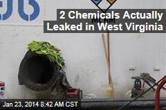 2 Chemicals Actually Leaked in West Virginia