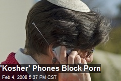 'Kosher' Phones Block Porn